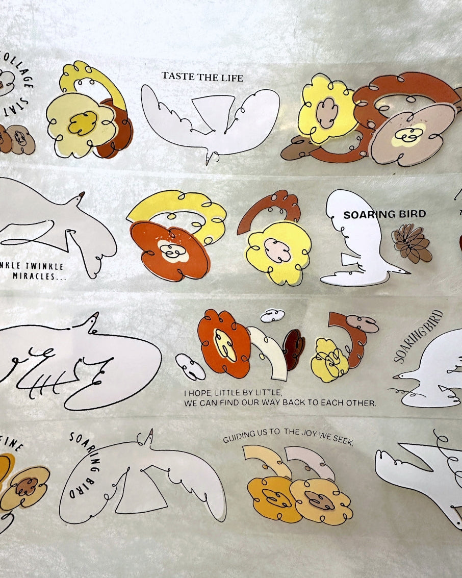 A Kind of Café - Soaring Bird PET tape SAMPLES