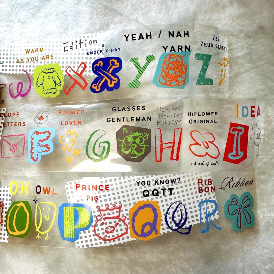 A Kind of Café - The A to Z PET tape SAMPLES