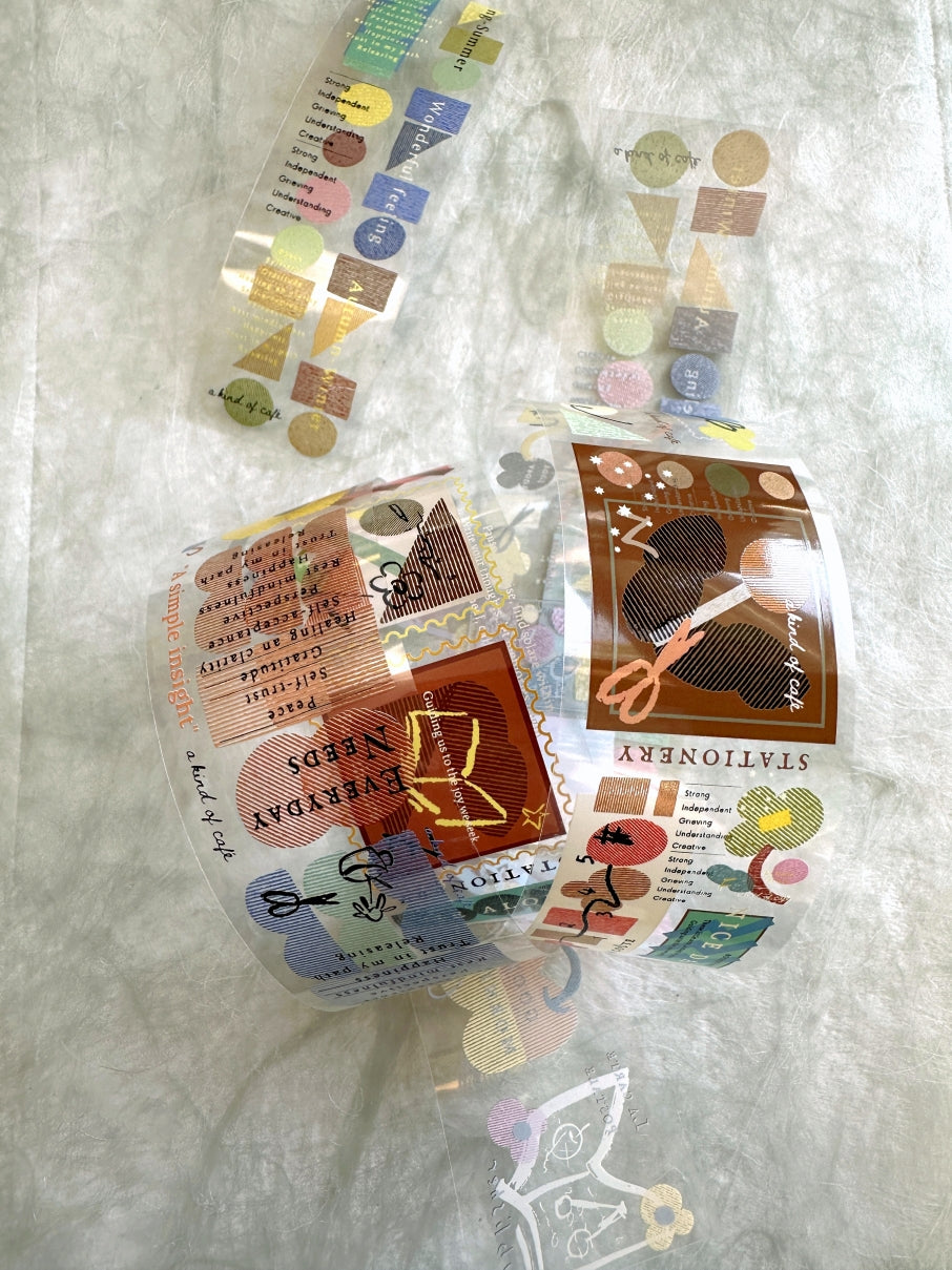A Kind of Café - Those Happy Elements (Revisited) PET tape SAMPLES