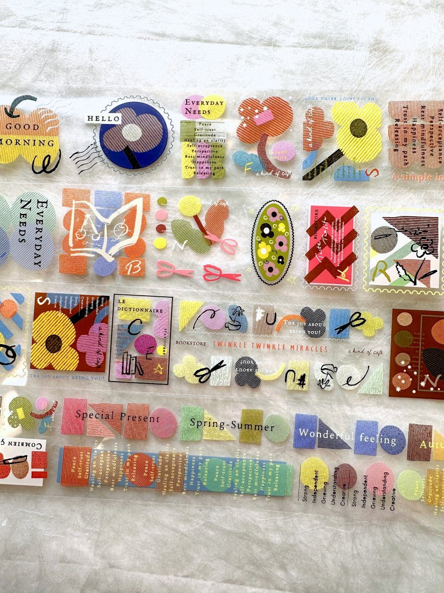 A Kind of Café - Those Happy Elements (Revisited) PET tape SAMPLES