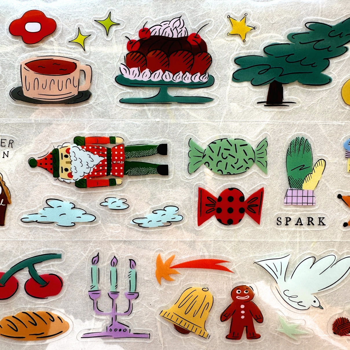 A Kind of Café - X'mas Festive Limited kiss-cut PET tape SAMPLES