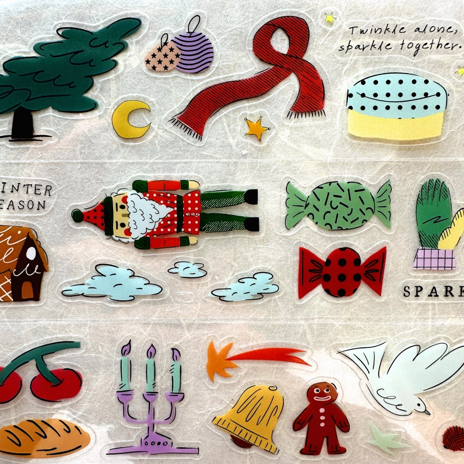A Kind of Café - X'mas Festive Limited kiss-cut PET tape SAMPLES