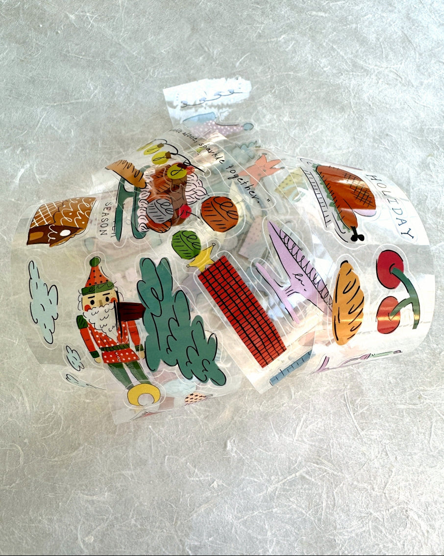 A Kind of Café - X'mas Festive Limited kiss-cut PET tape SAMPLES