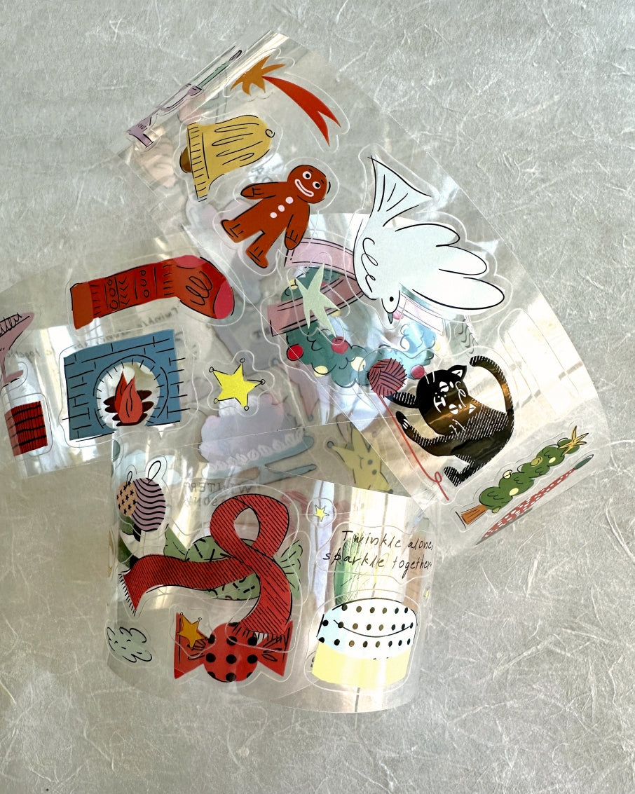 A Kind of Café - X'mas Festive Limited kiss-cut PET tape SAMPLES