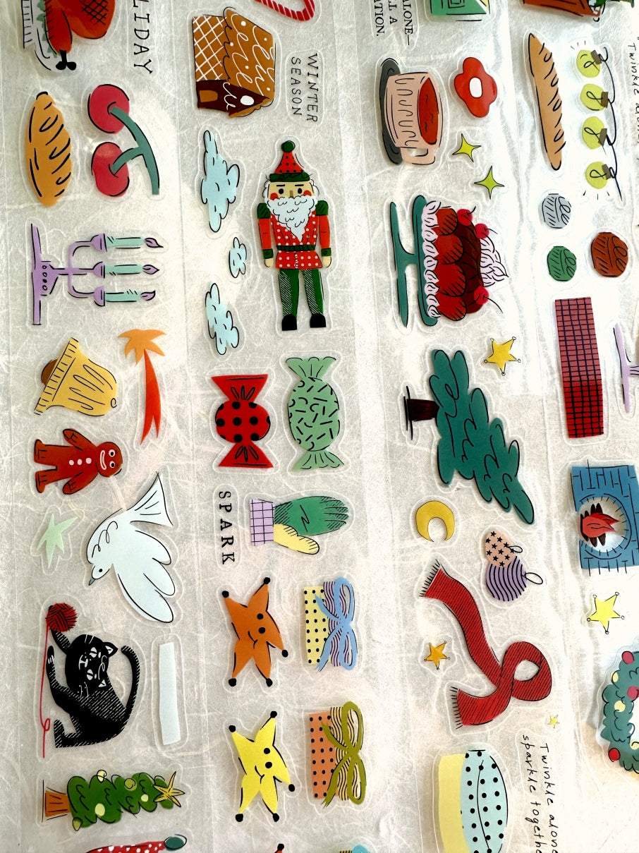 A Kind of Café - X'mas Festive Limited kiss-cut PET tape SAMPLES