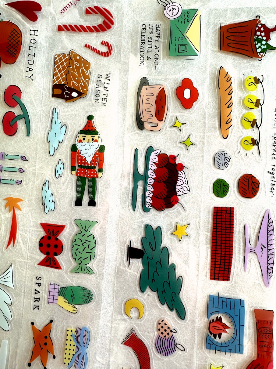 A Kind of Café - X'mas Festive Limited kiss-cut PET tape SAMPLES