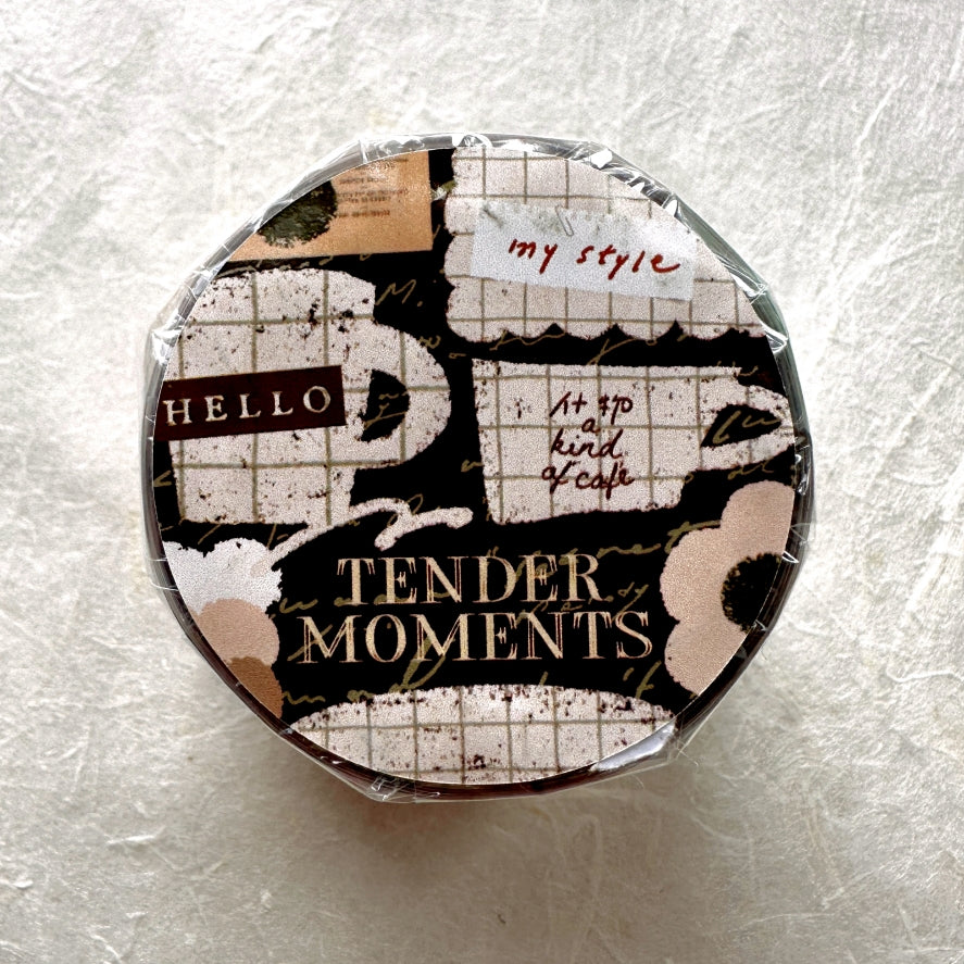A Kind of Café - Tender Moments kiss-cut PET tape SAMPLES