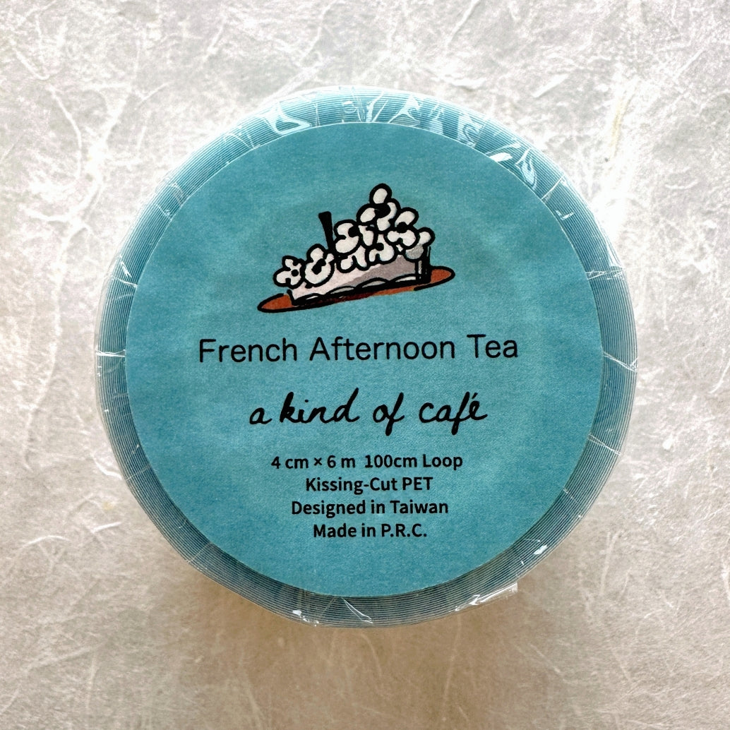 A Kind of Café - French Afternoon Tea kiss-cut PET tape SAMPLES