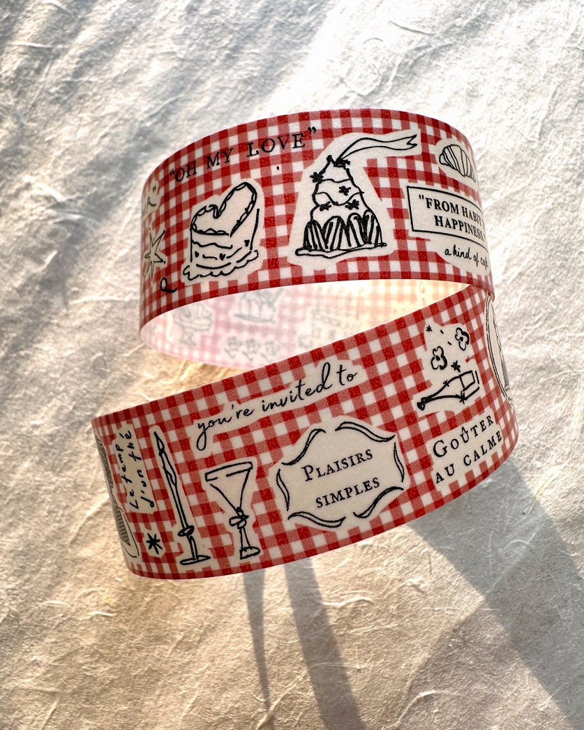A Kind of Café - Douceur de L'après-midi washi tape SAMPLES