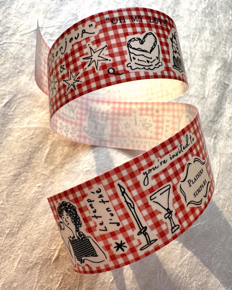 A Kind of Café - Douceur de L'après-midi washi tape SAMPLES