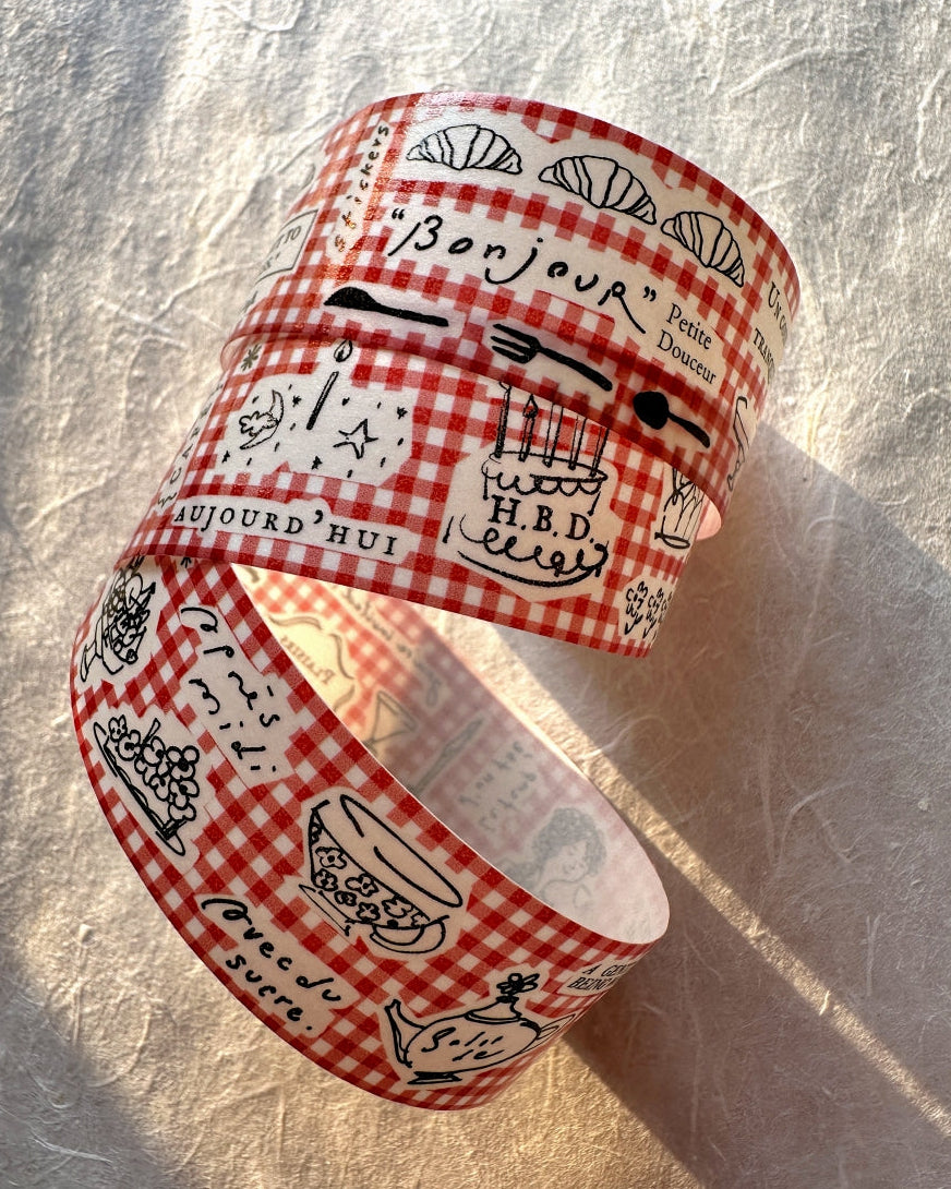 A Kind of Café - Douceur de L'après-midi washi tape SAMPLES