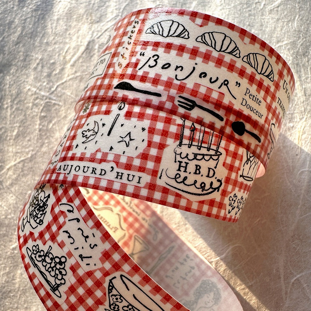 A Kind of Café - Douceur de L'après-midi washi tape SAMPLES