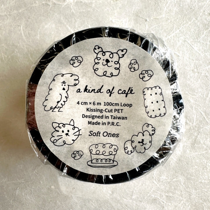 A Kind of Café - Soft Ones kiss-cut PET tape SAMPLES