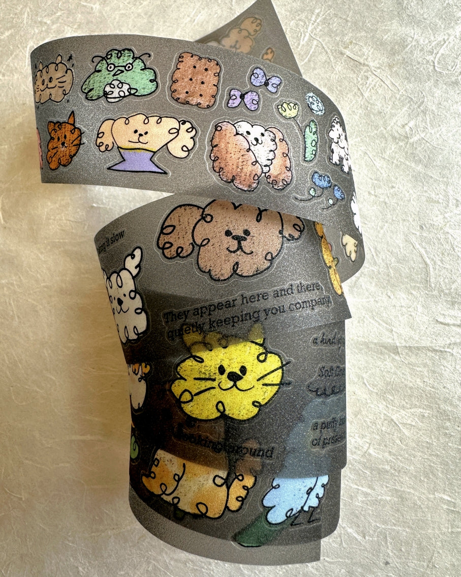 A Kind of Café - Soft Ones kiss-cut PET tape SAMPLES
