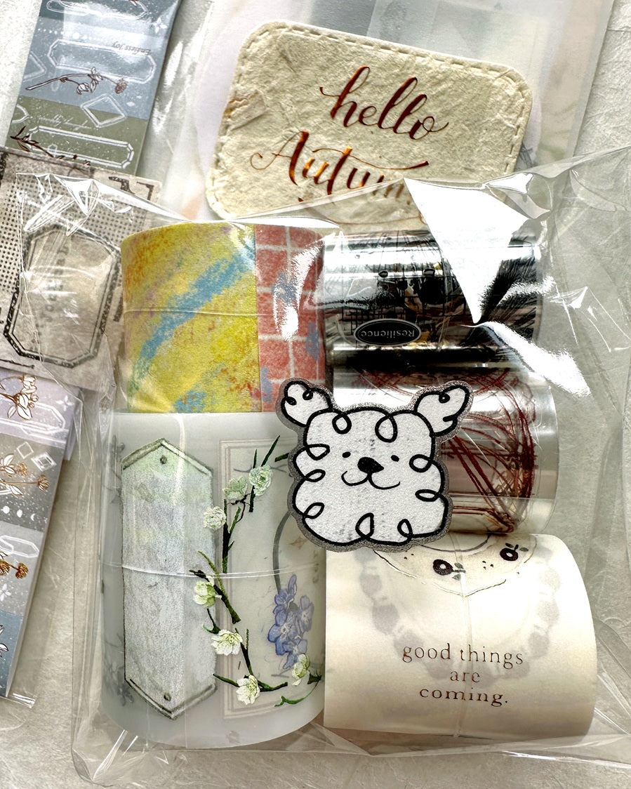 A Kind of Café - Soft Ones kiss-cut PET tape SAMPLES