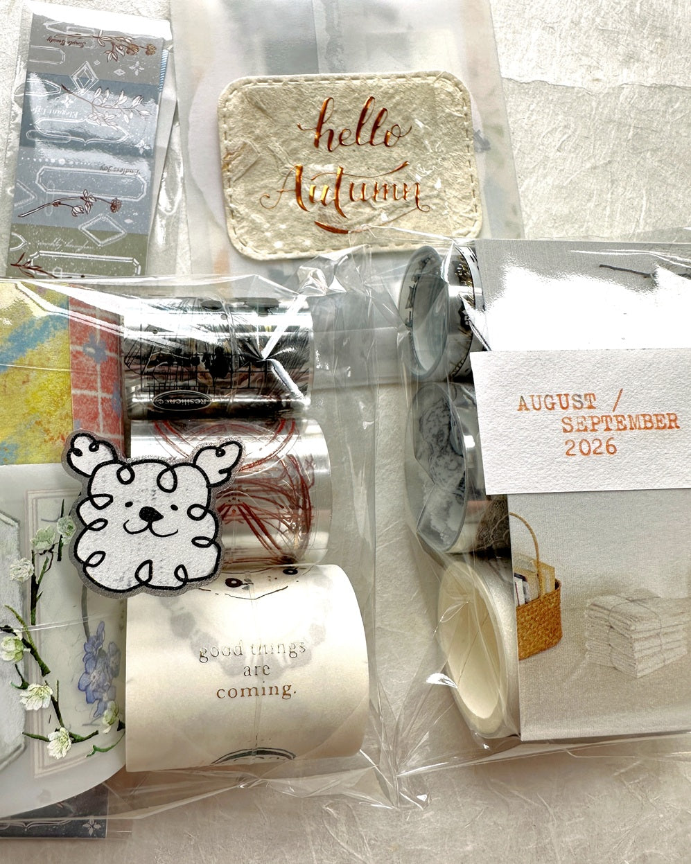 A Kind of Café - Soft Ones kiss-cut PET tape SAMPLES