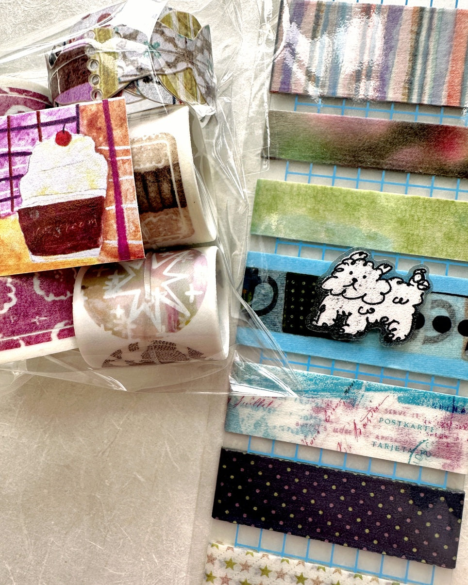 A Kind of Café - Soft Ones kiss-cut PET tape SAMPLES