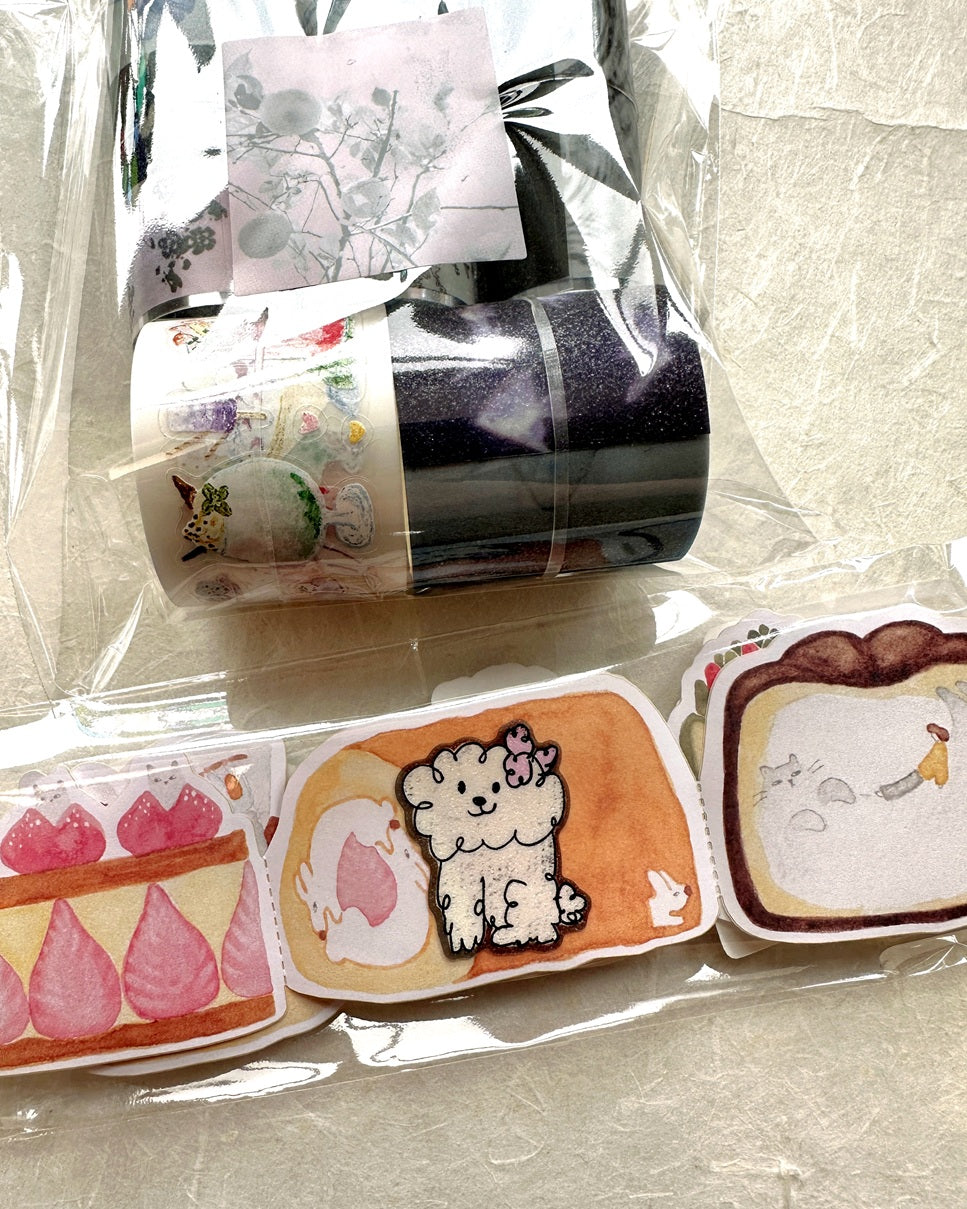 A Kind of Café - Soft Ones kiss-cut PET tape SAMPLES