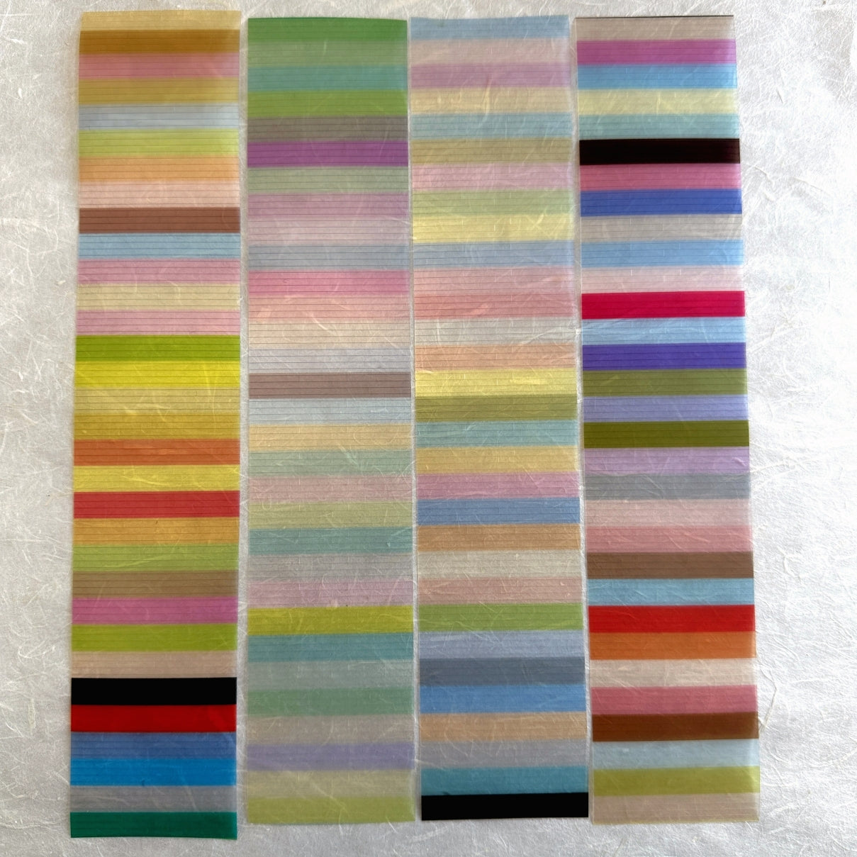 A Small Sand Dune - Rectangle (highlighter lines) kiss-cut PVC tape SAMPLES