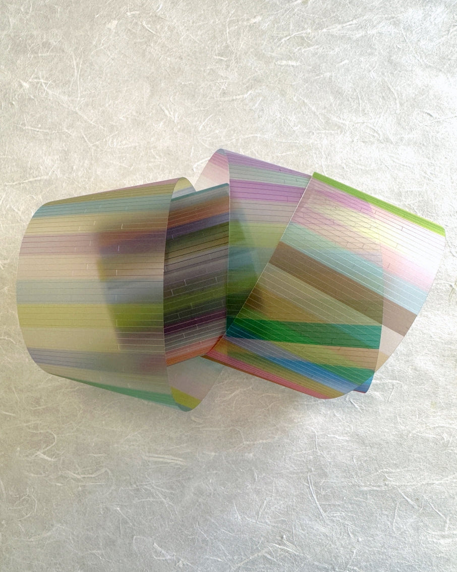 A Small Sand Dune - Rectangle (highlighter lines) kiss-cut PVC tape SAMPLES
