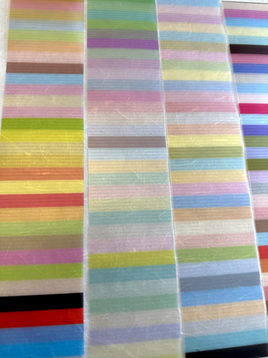 A Small Sand Dune - Rectangle (highlighter lines) kiss-cut PVC tape SAMPLES