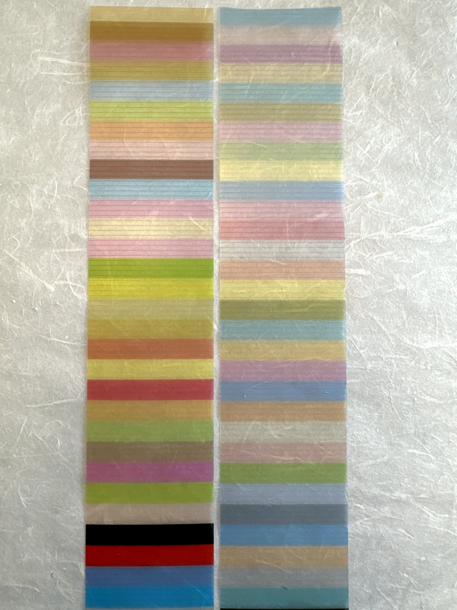 A Small Sand Dune - Rectangle (highlighter lines) kiss-cut PVC tape SAMPLES