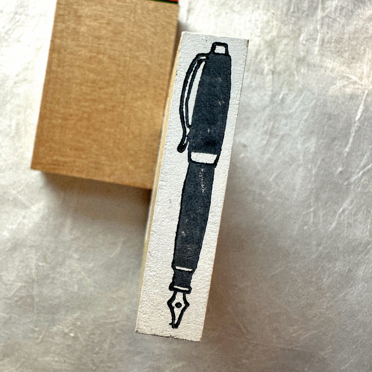 Ajassi - Fountain Pen rubber stamp [Pre-loved]