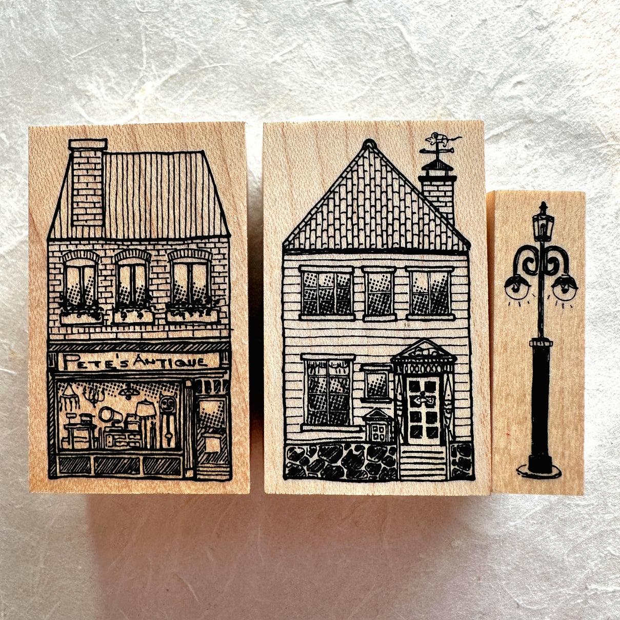 Alisa & Akamegane - Cat Town rubber stamps [Pre-loved]