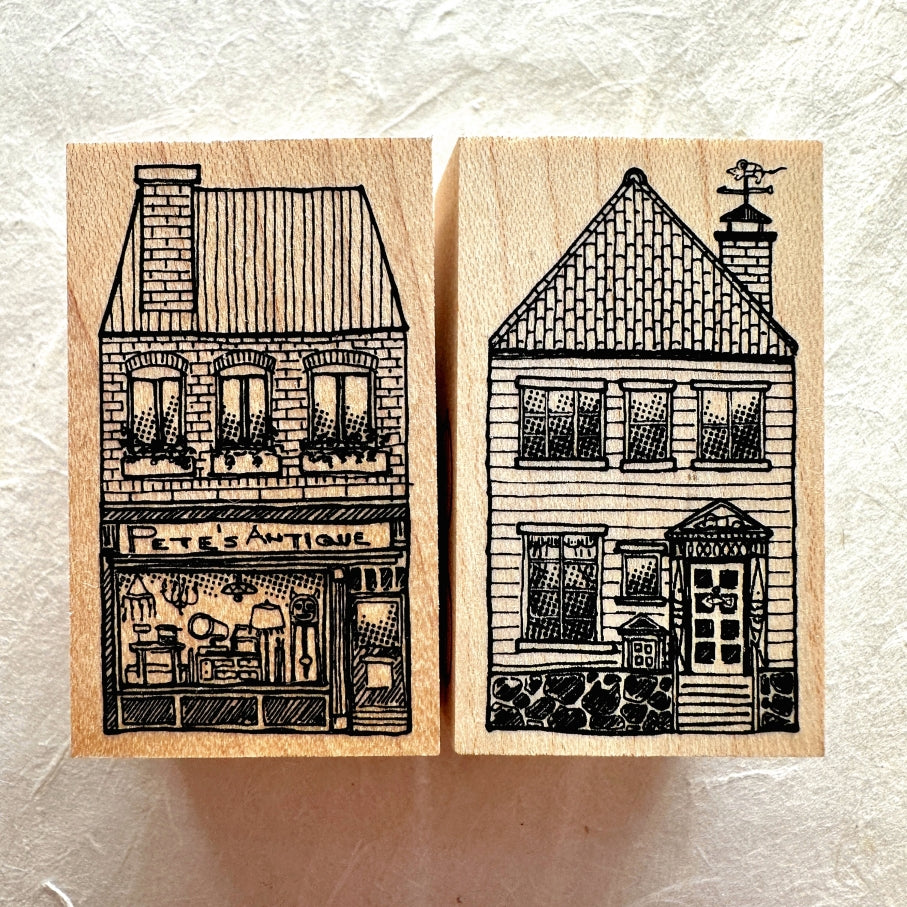 Alisa & Akamegane - Cat Town rubber stamps [Pre-loved]