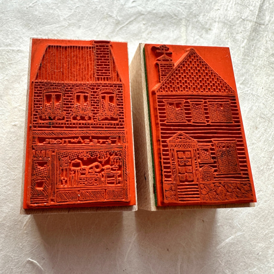 Alisa & Akamegane - Cat Town rubber stamps [Pre-loved]