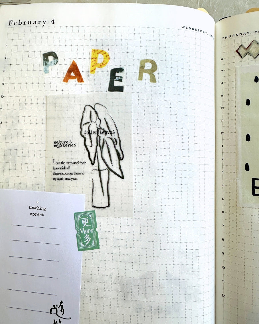ASAKO Draws - Shopping Guide label sticker SAMPLES