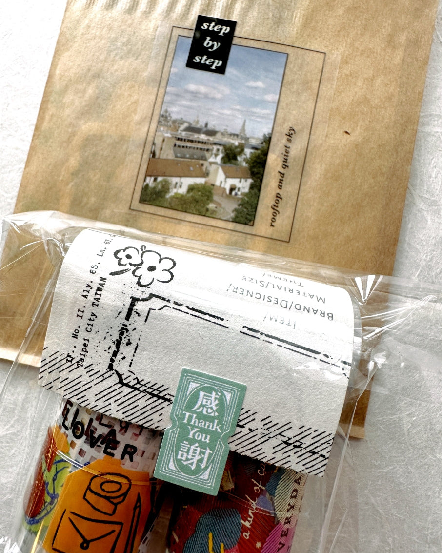 ASAKO Draws - Shopping Guide label sticker SAMPLES