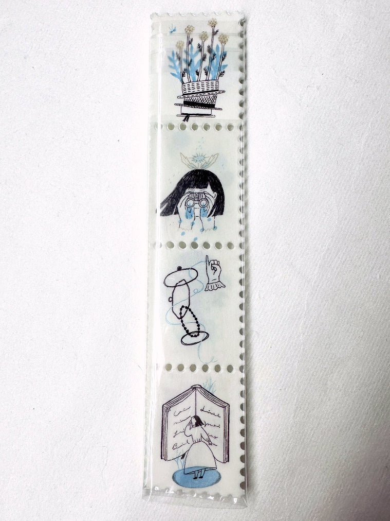 Avocadomori - Day by Day postage style washi tape SAMPLES
