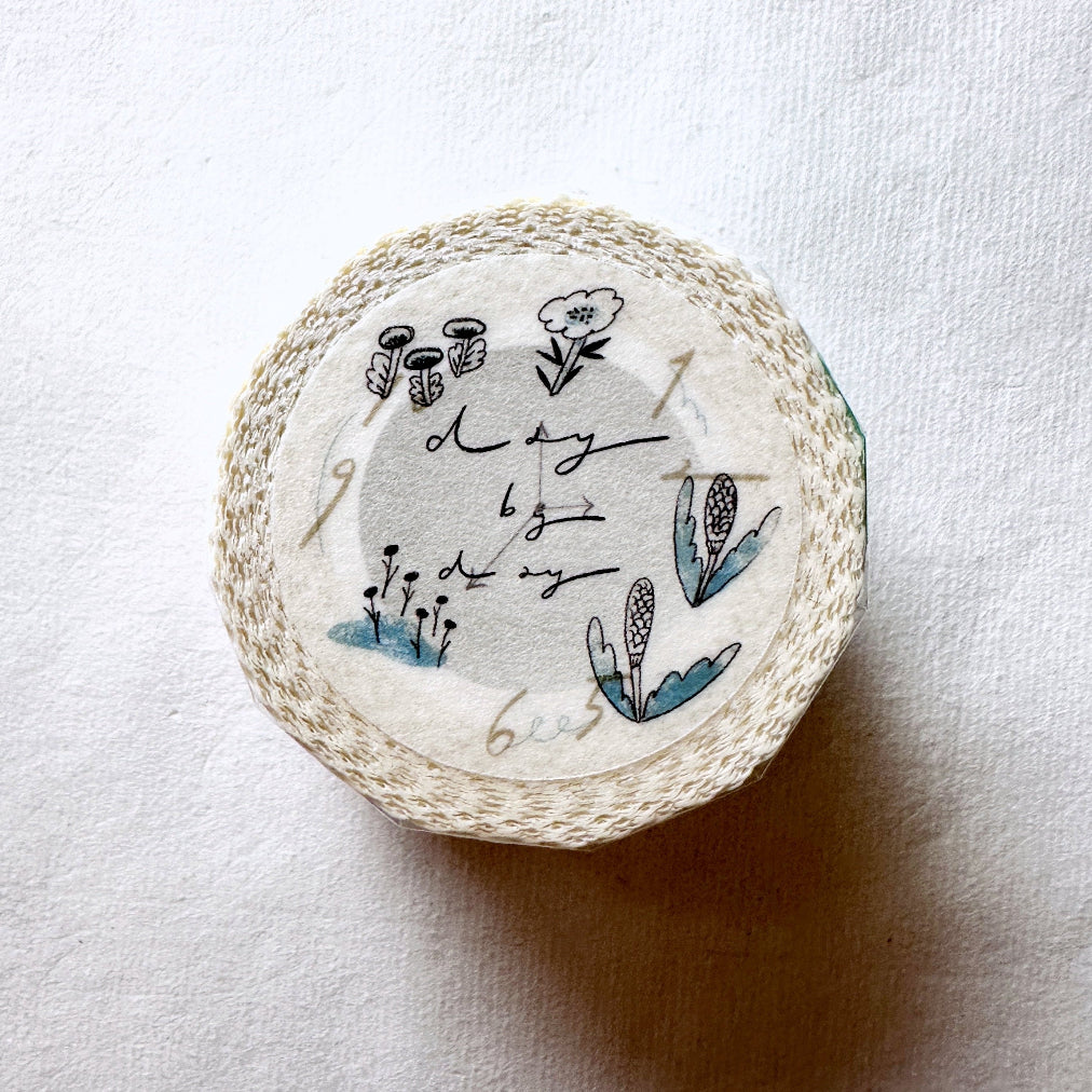 Avocadomori - Day by Day postage style washi tape SAMPLES