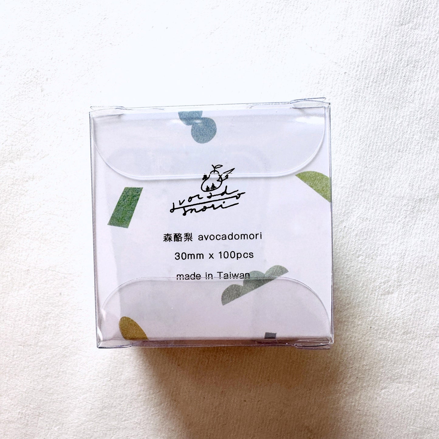 Avocadomori - Nisse's Dopamine washi sticker roll SAMPLES