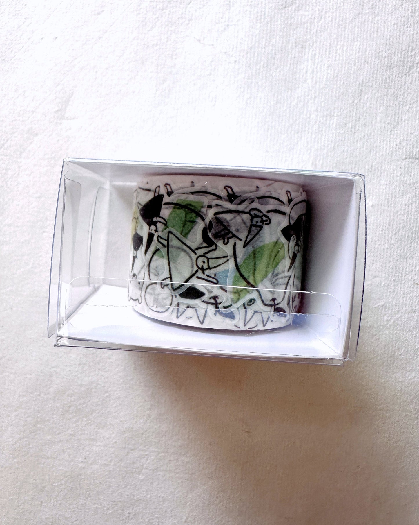 Avocadomori - Nisse's Dopamine washi sticker roll SAMPLES