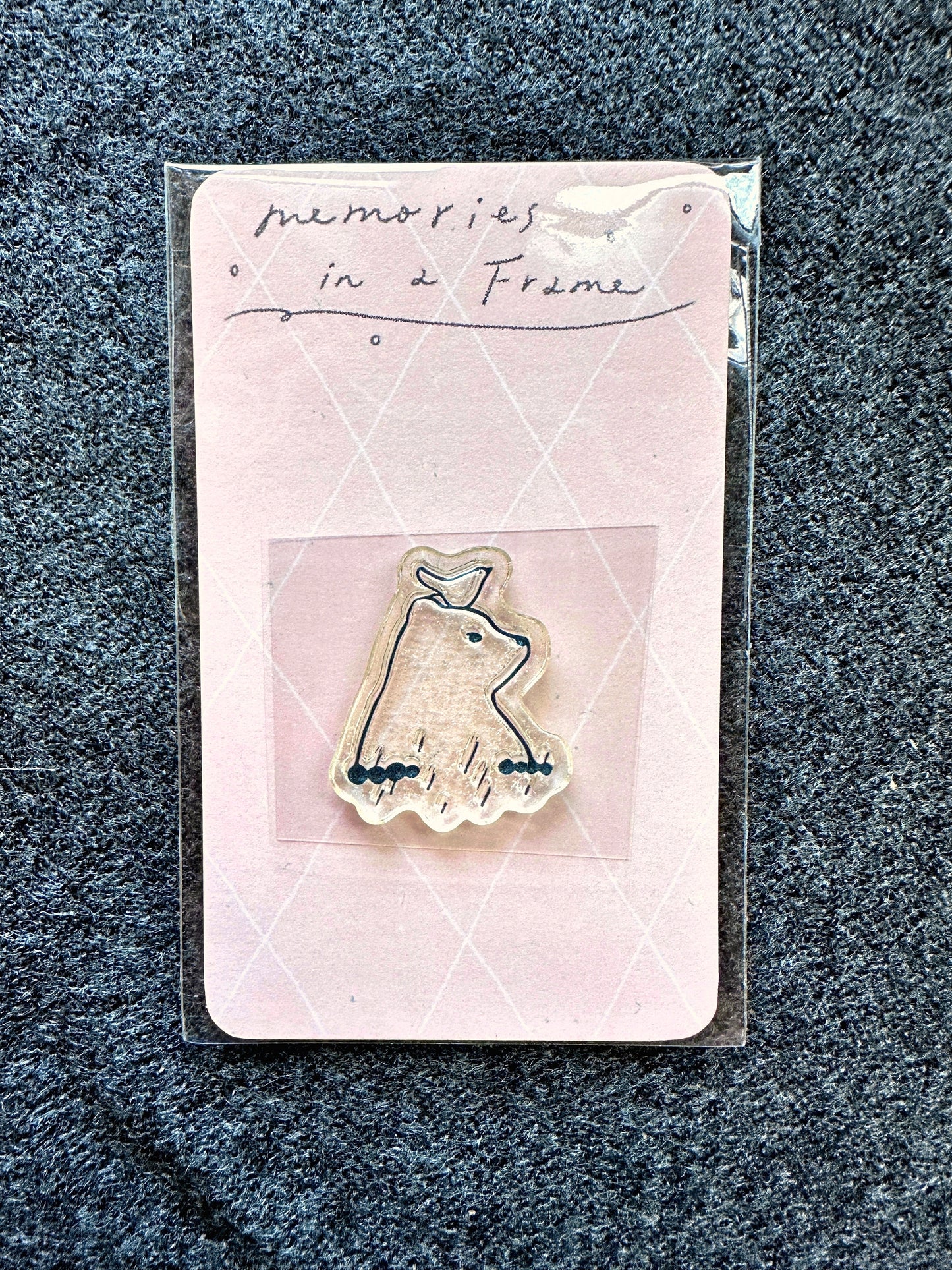 Avocadomori - Bear & Bird / Letter & Ink crystal stamps