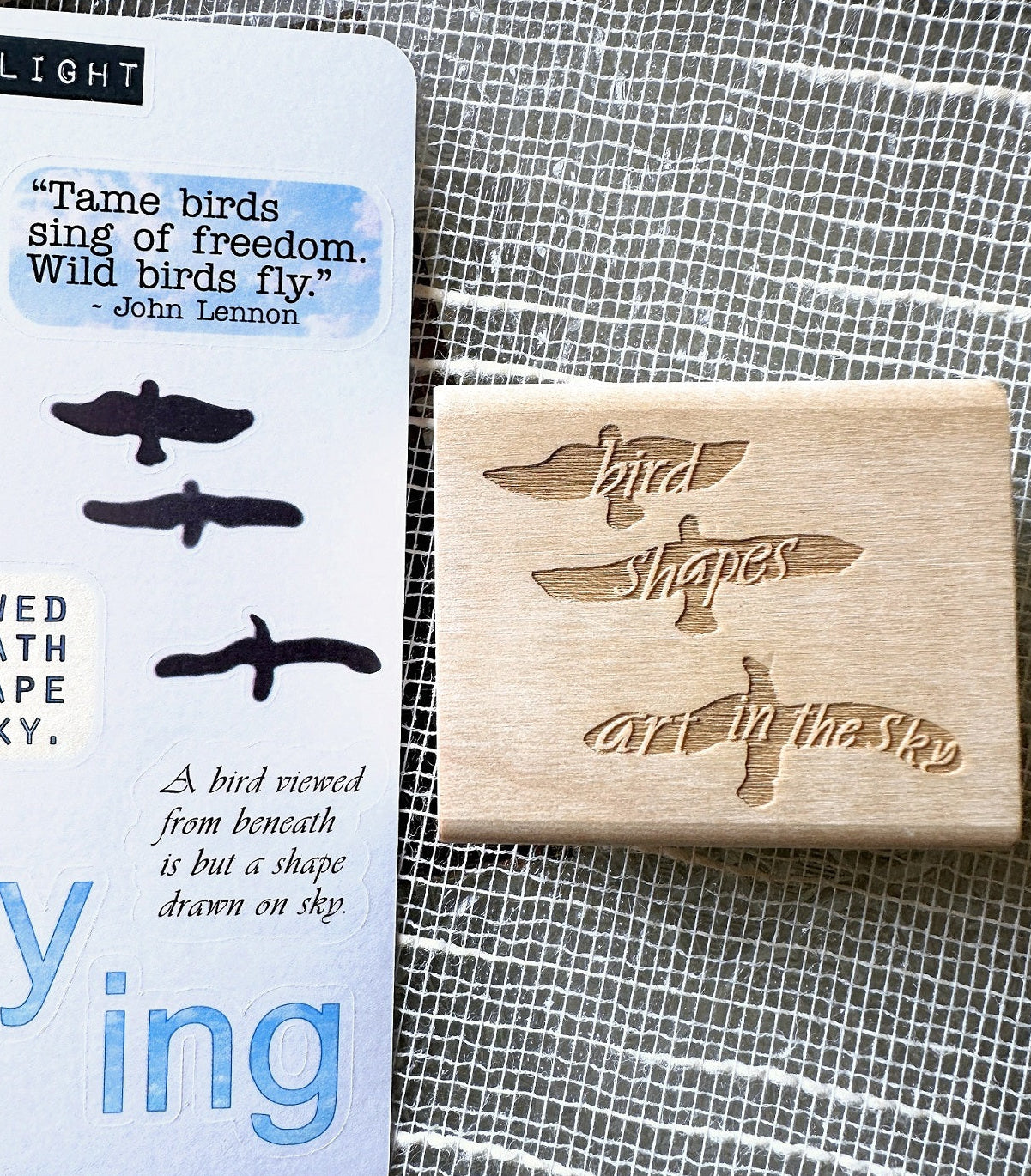 TAOthings Studio - Sky Art rubber stamp