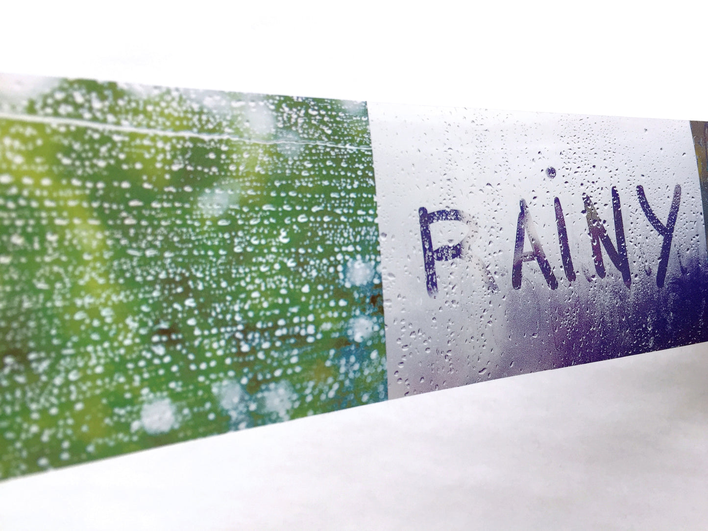 Burn After Reading - Rain Today II 5 cm PET tape SAMPLES