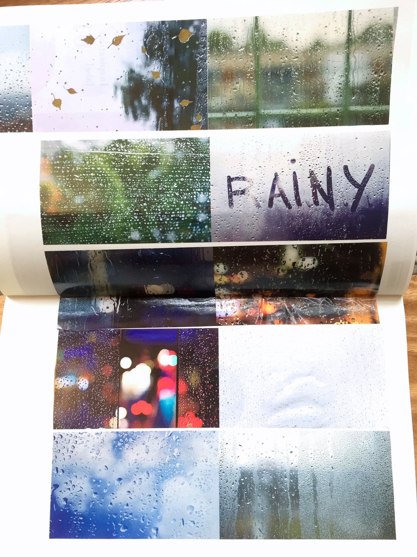 Burn After Reading - Rain Today II 5 cm PET tape SAMPLES