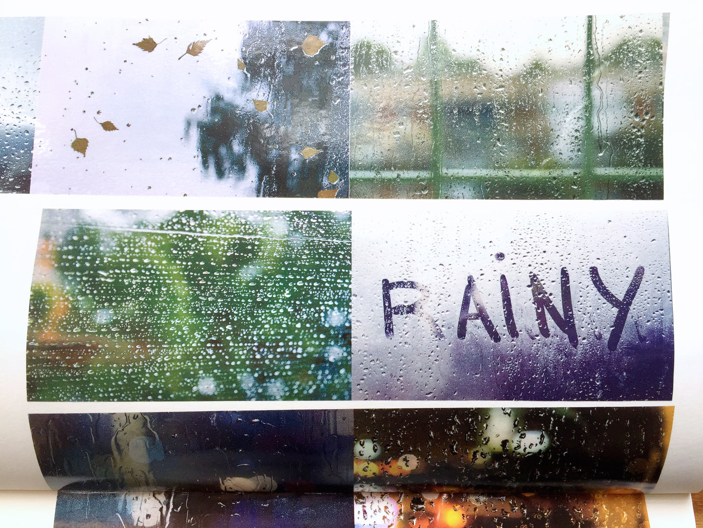 Burn After Reading - Rain Today II 5 cm PET tape SAMPLES