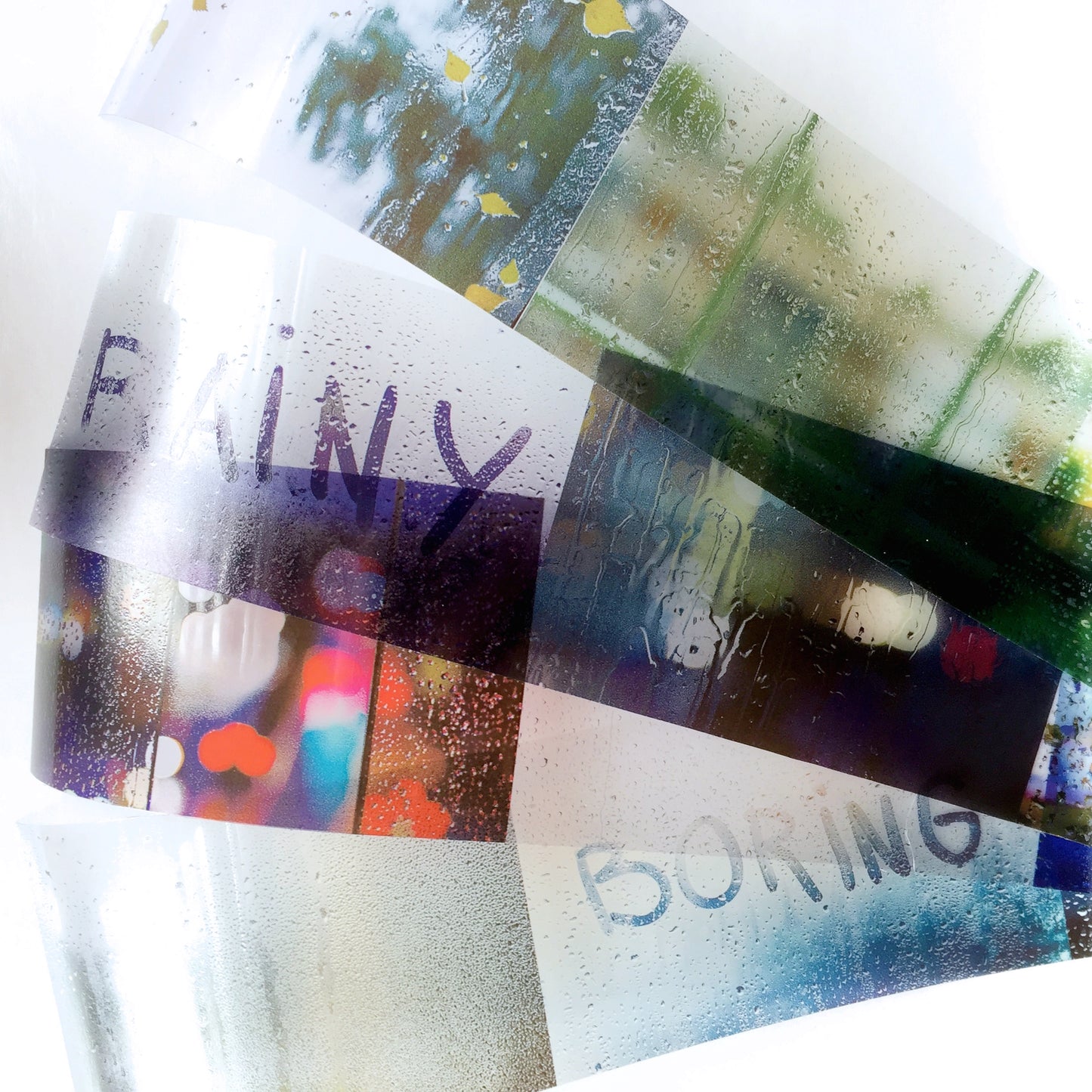 Burn After Reading - Rain Today II 5 cm PET tape SAMPLES