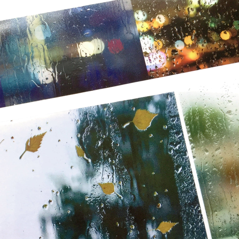 Burn After Reading - Rain Today II 10 cm PET tape SAMPLES