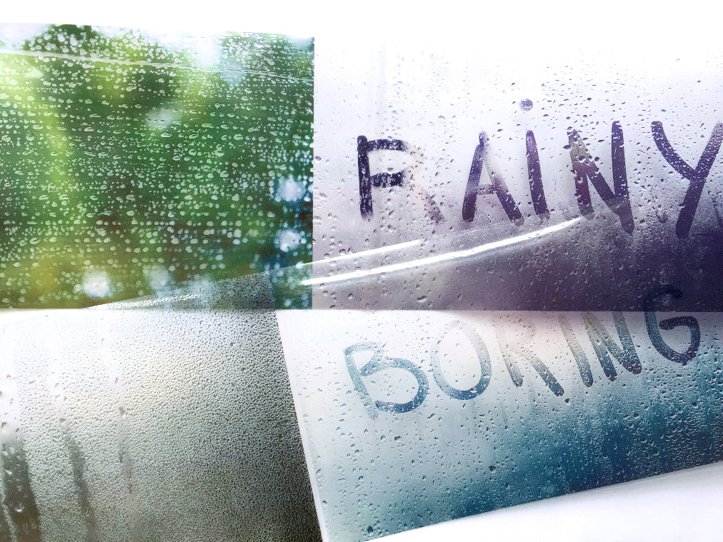 Burn After Reading - Rain Today II 10 cm PET tape SAMPLES