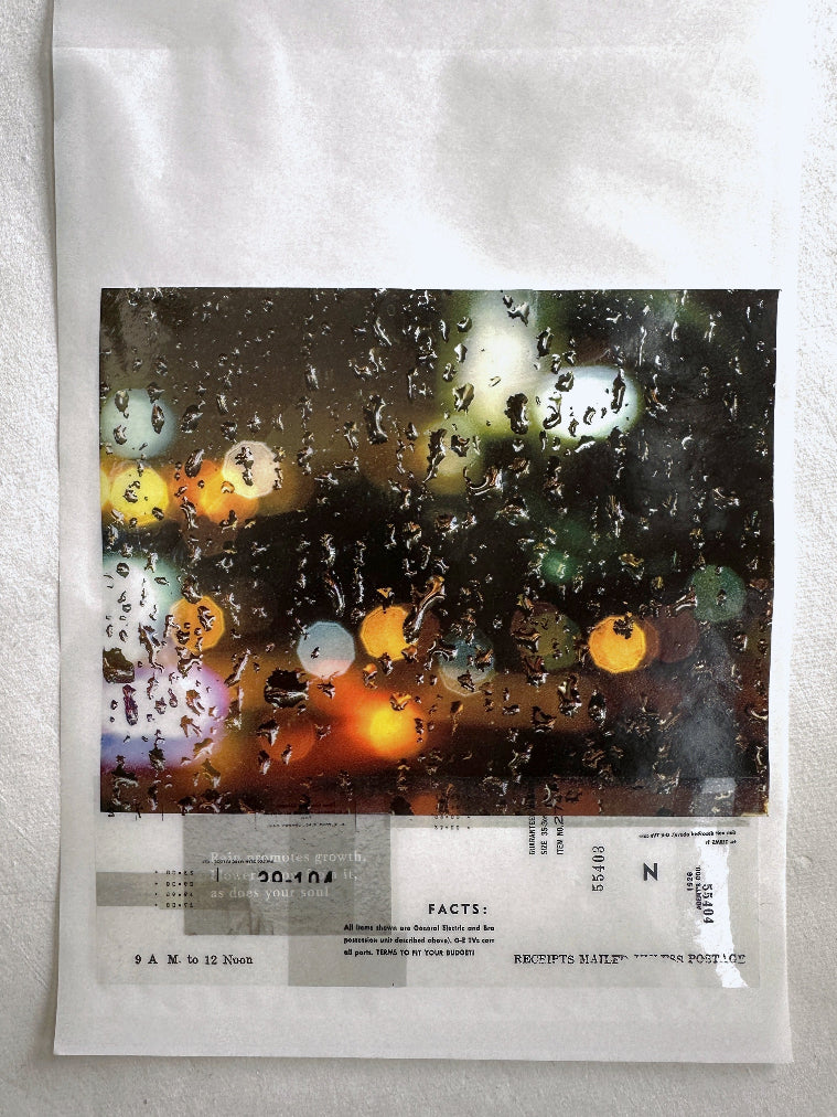 Burn After Reading - Rain Today II 10 cm PET tape SAMPLES