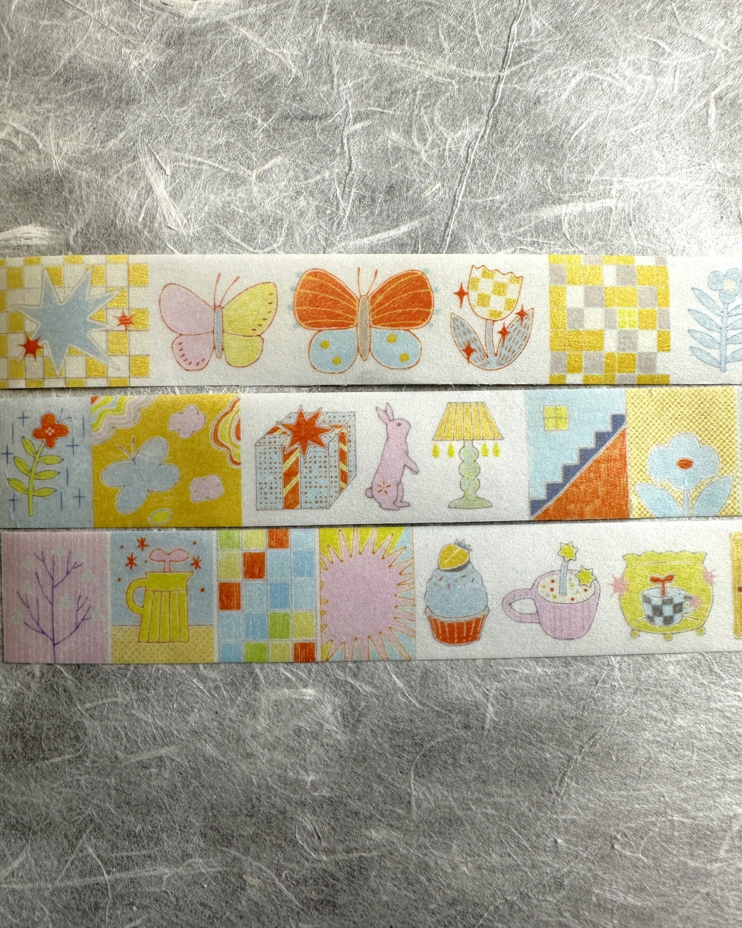 Blue Semicircle - Sugar Pop washi tape SAMPLES