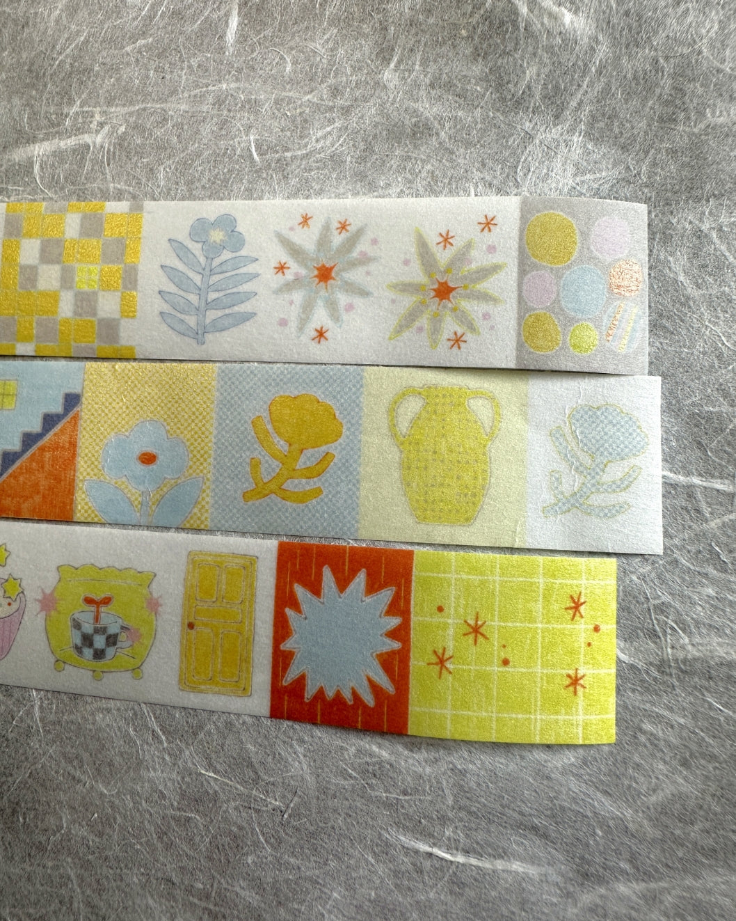 Blue Semicircle - Sugar Pop washi tape SAMPLES