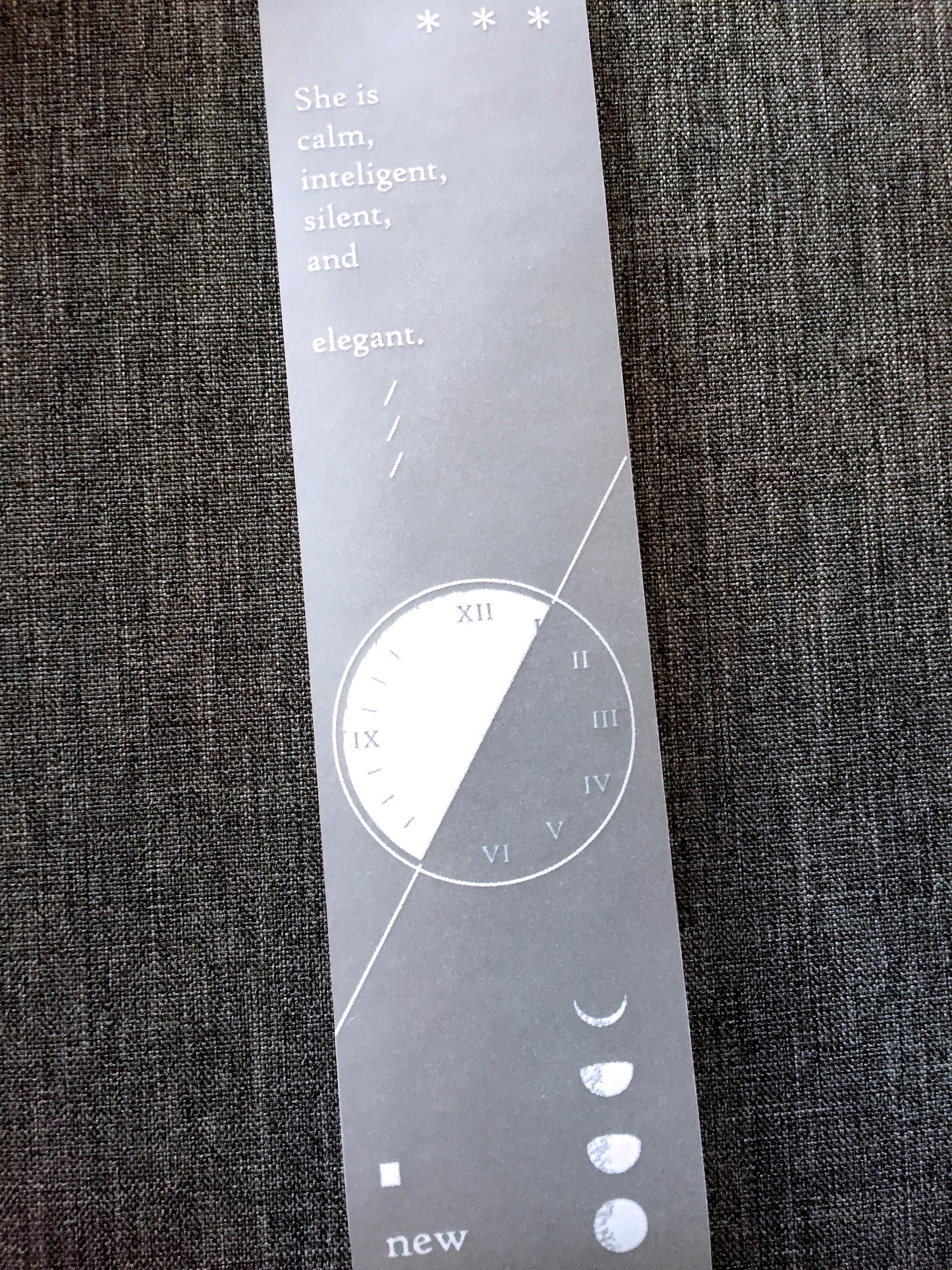 Breezy Studio - The Moon nonadhesive tracing paper SAMPLES