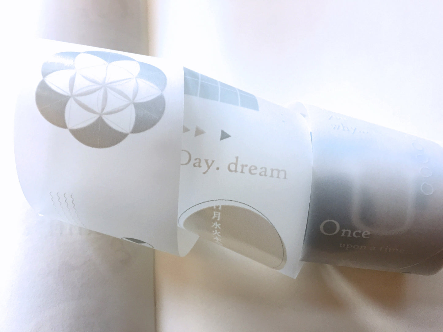 Breezy Studio - The Moon nonadhesive tracing paper SAMPLES