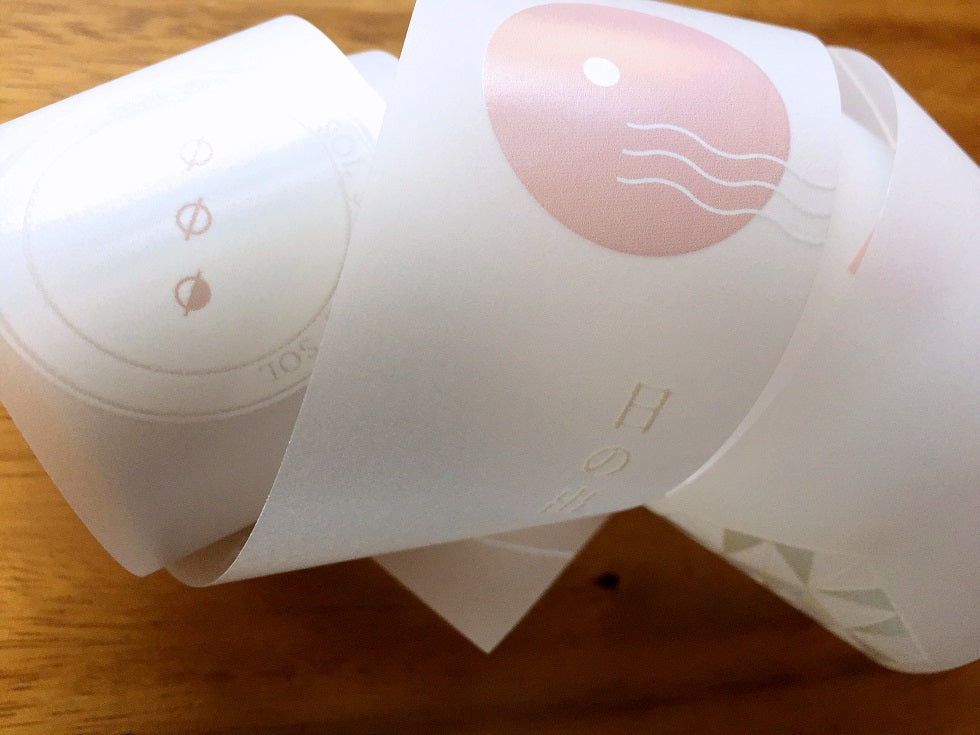 Breezy Studio - The Silent Sun nonadhesive tracing paper SAMPLES